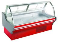 La tienda de delicatessen de los pescados exhibe el refrigerador con temperatura de 2~8 ℃/los gabinetes de exhibición de la tienda de delicatessen